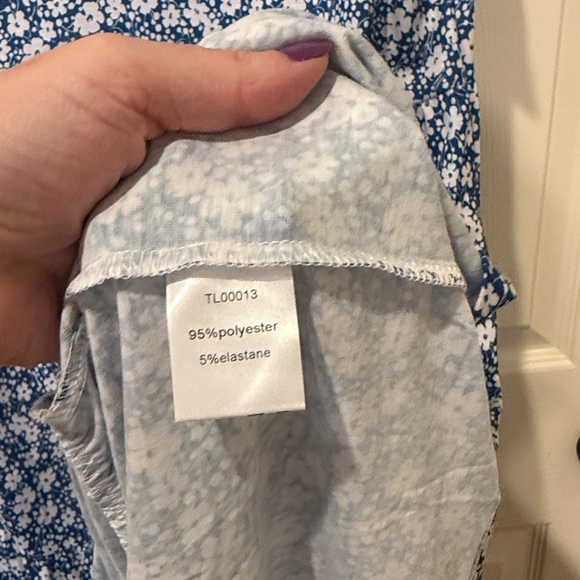 Anrabess NWT blue floral midi dress, medium - Picture 7 of 8